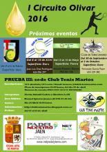 Cartel Circuito Olivar Martos